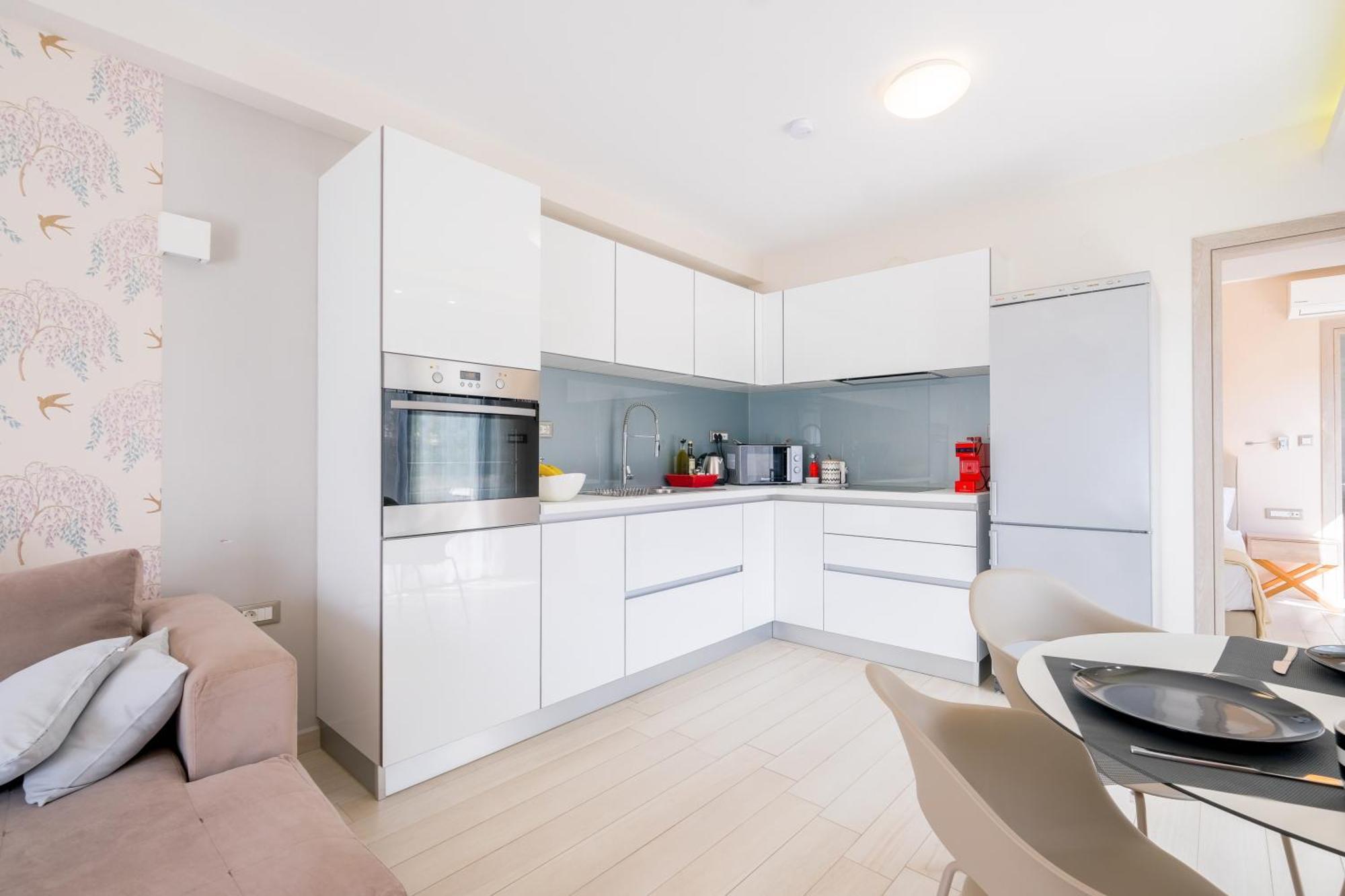 Glaros Casa Verde - Cozy Flat With Garden Near Beach Kato Daratso Exterior foto