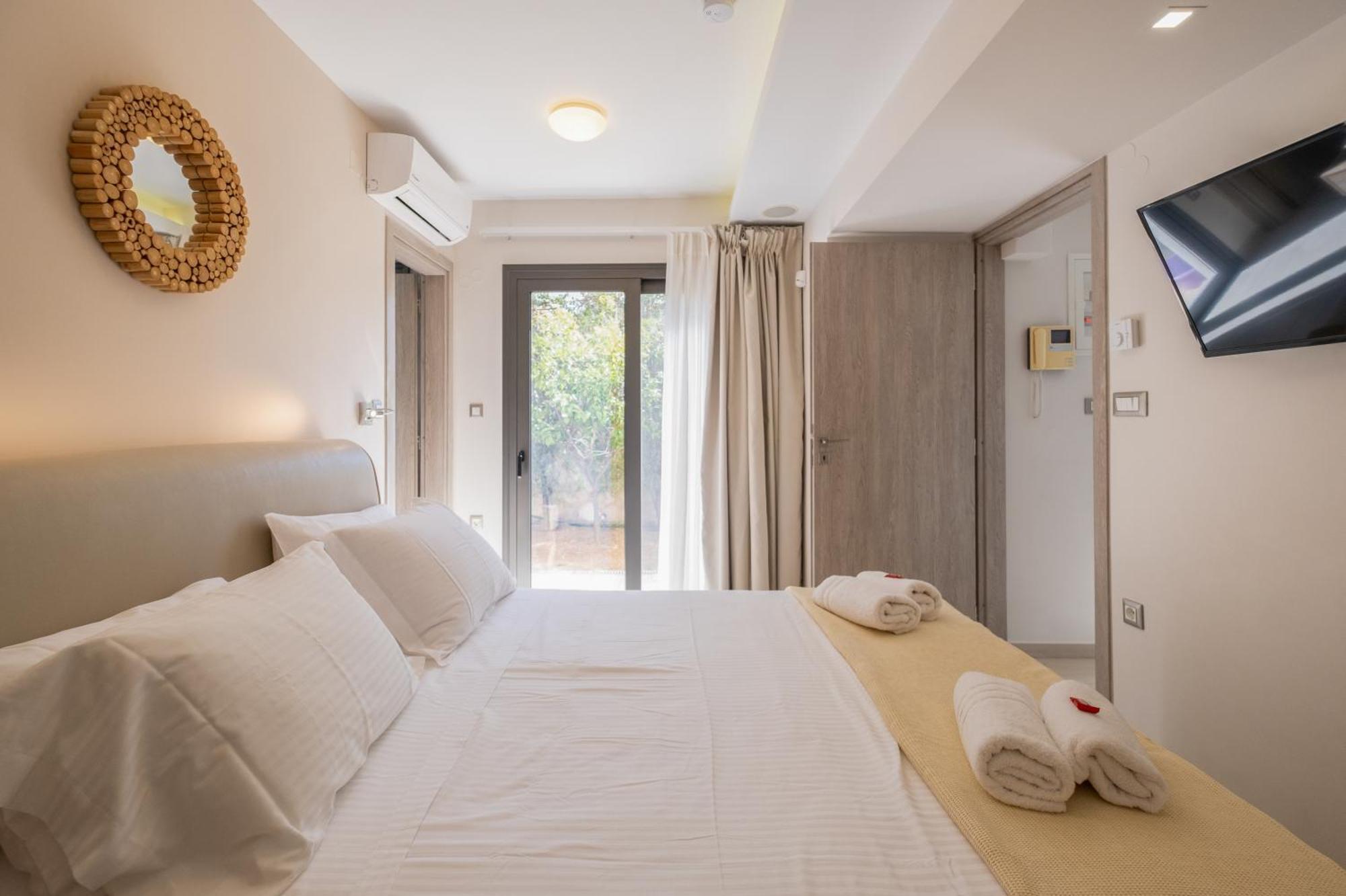 Glaros Casa Verde - Cozy Flat With Garden Near Beach Kato Daratso Exterior foto