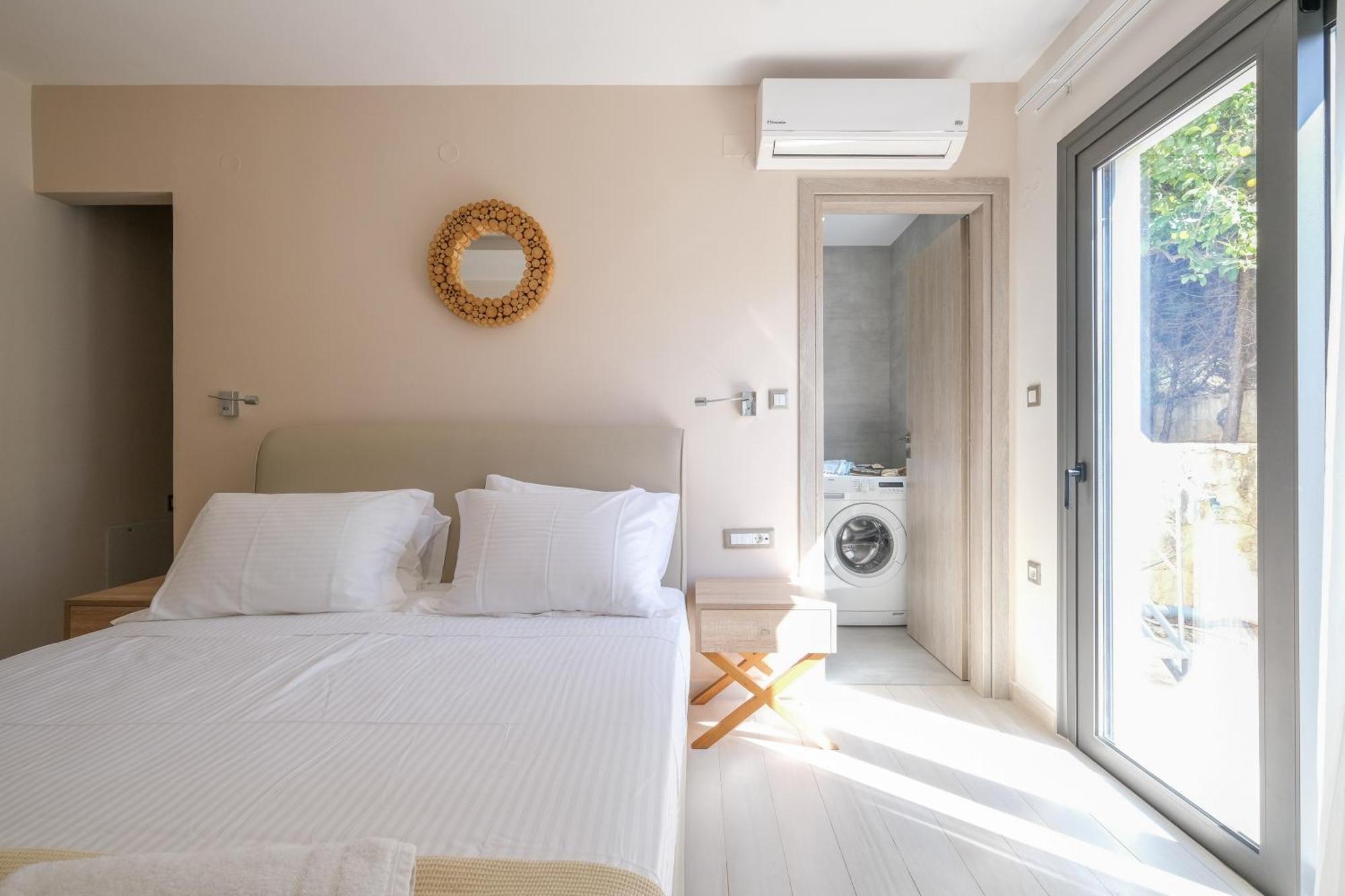 Glaros Casa Verde - Cozy Flat With Garden Near Beach Kato Daratso Exterior foto