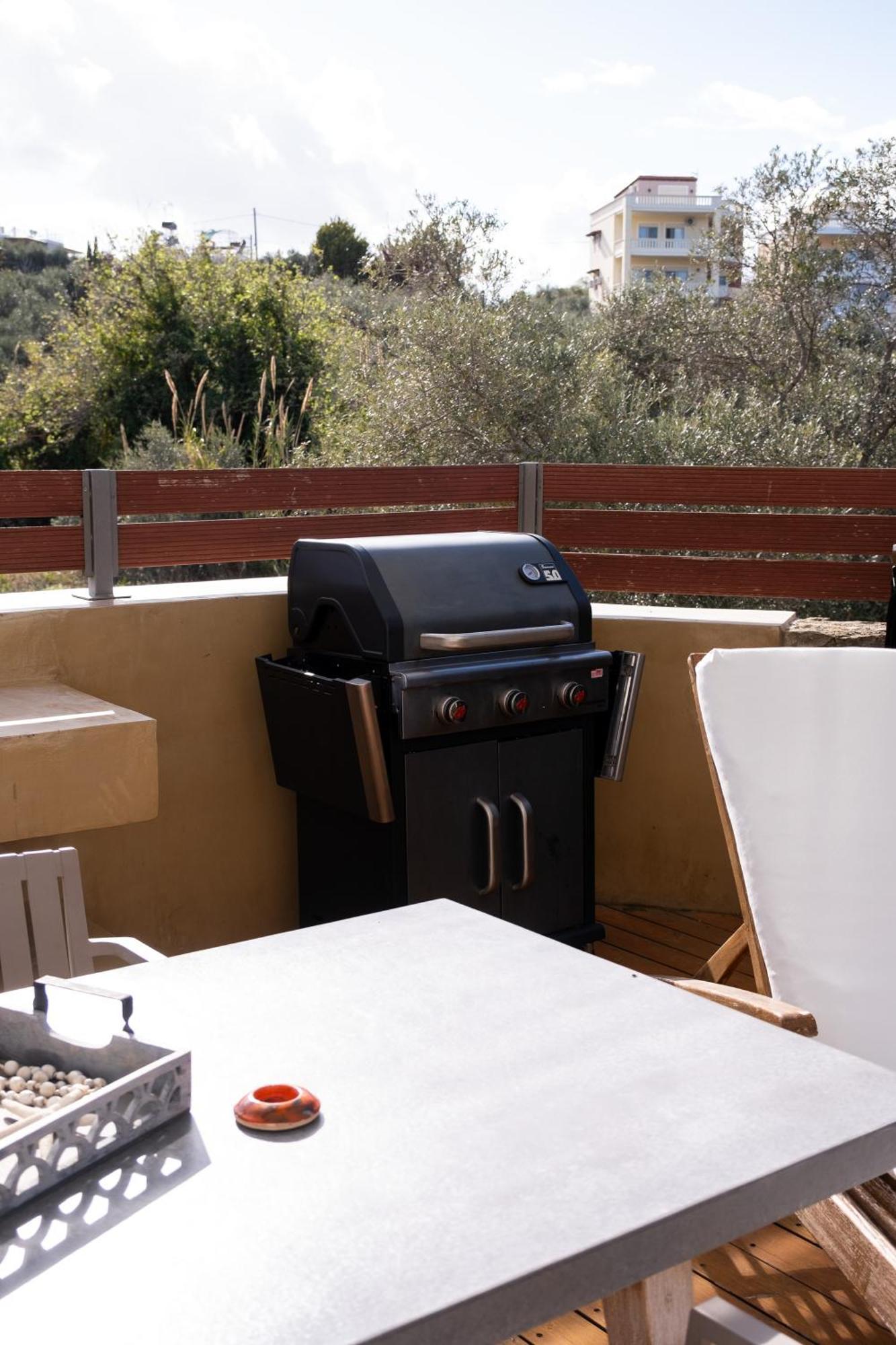 Glaros Casa Verde - Cozy Flat With Garden Near Beach Kato Daratso Exterior foto