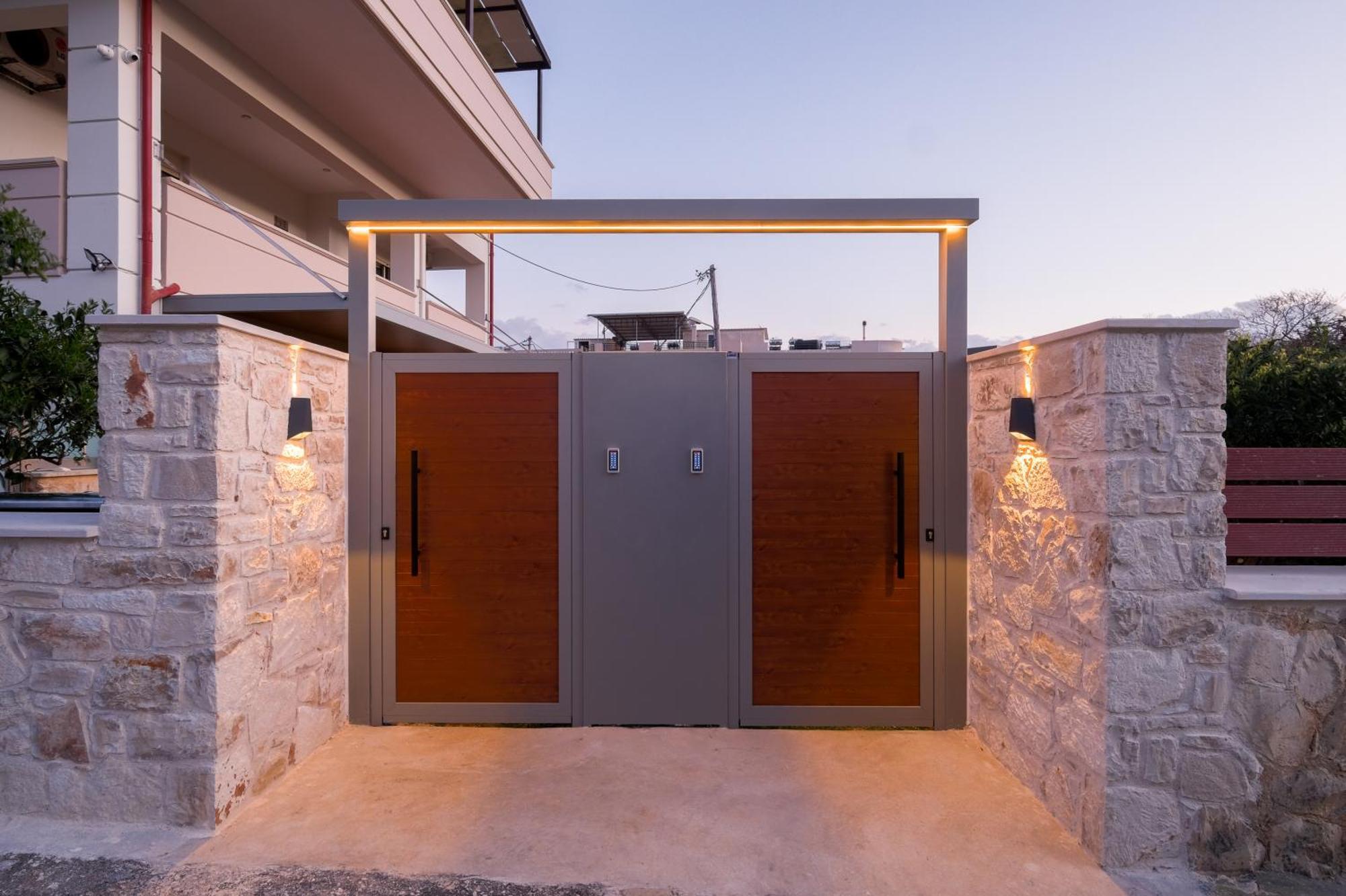 Glaros Casa Verde - Cozy Flat With Garden Near Beach Kato Daratso Exterior foto