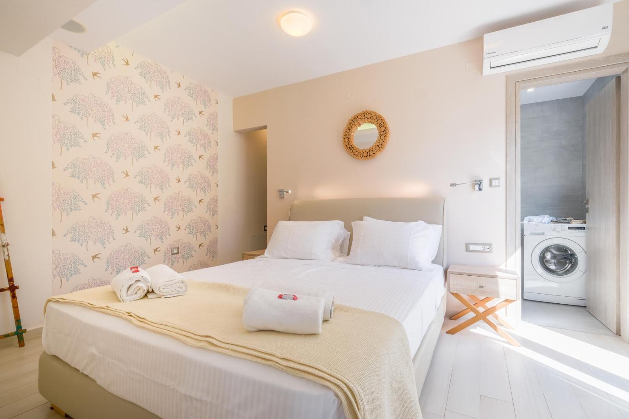 Glaros Casa Verde - Cozy Flat With Garden Near Beach Kato Daratso Exterior foto